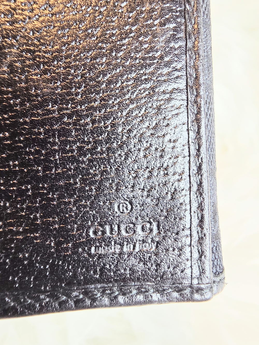 Gucci Black GG Canvas &Leather Princy GG Bow Accent  Continental Wallet Pristine - Picture 6 of 11